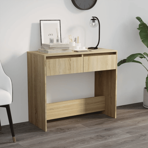 Mesa Consola - Mesa De Entrada 89x41x76,5 cm derivados de madeira carvalho sonoma