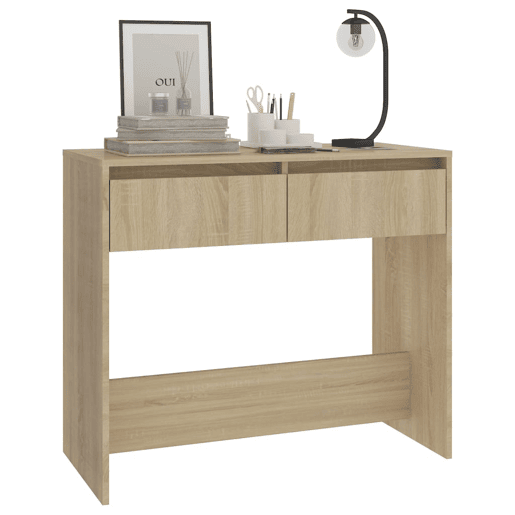 Mesa Consola - Mesa De Entrada 89x41x76,5 cm derivados de madeira carvalho sonoma