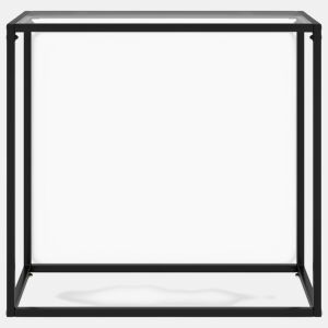 Mesa Consola - Mesa De Entrada 80x35x75 cm vidro temperado transparente