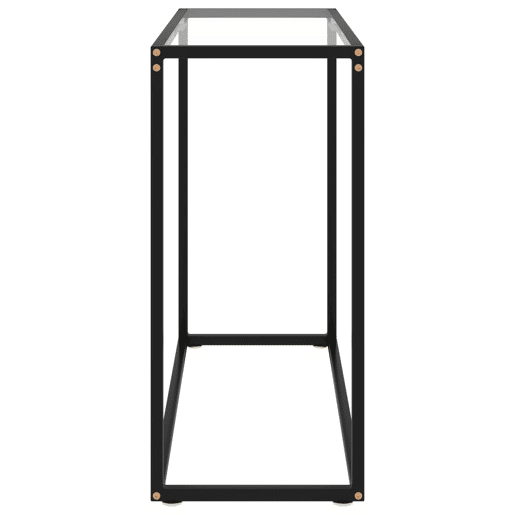 Mesa Consola - Mesa De Entrada 80x35x75 cm vidro temperado transparente