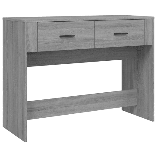 Mesa Consola - Mesa De Entrada 100x39x75 cm derivados de madeira cinzento sonoma