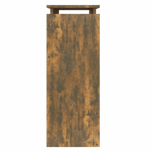 Mesa Consola - Mesa De Entrada 80x30x80 cm derivados de madeira carvalho fumado