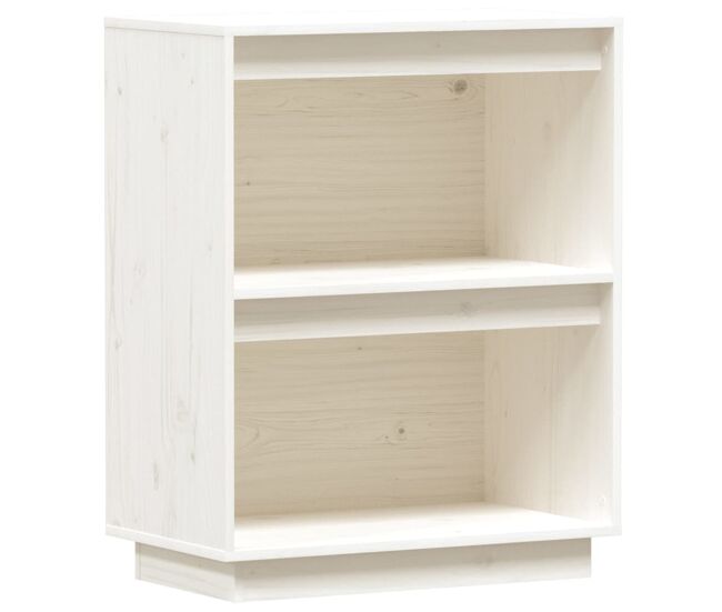 Mesa consola - mesa de entrada de madera maciza de pino blanco 60x34x75 cm