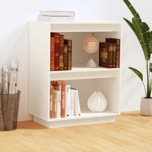 Mesa Consola - Mesa De Entrada 60x34x75 cm pinho maciço branco