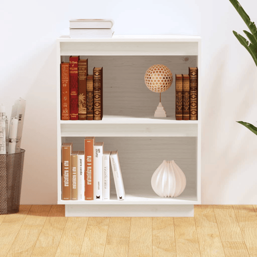Mesa Consola - Mesa De Entrada 60x34x75 cm pinho maciço branco