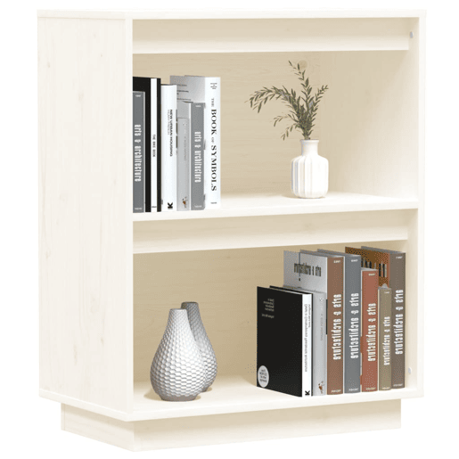 Mesa Consola - Mesa De Entrada 60x34x75 cm pinho maciço branco