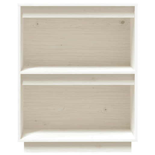 Mesa Consola - Mesa De Entrada 60x34x75 cm pinho maciço branco