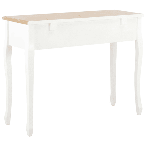 ToucadorMesa Consola - Mesa De Entrada com 3 gavetas branco