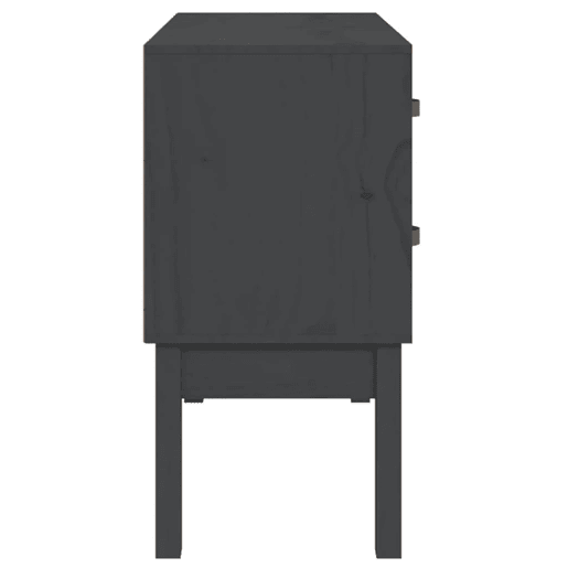 Mesa Consola - Mesa De Entrada 90x40x78 cm madeira de pinho maciça cinza