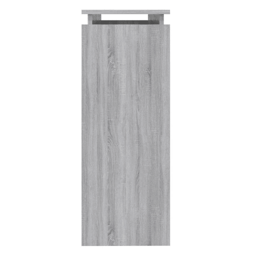 Mesa Consola - Mesa De Entrada 102x30x80 cm derivados de madeira cinzento sonoma