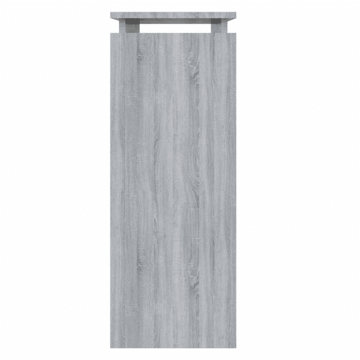 Mesa Consola - Mesa De Entrada 80x30x80 cm derivados de madeira cinzento sonoma