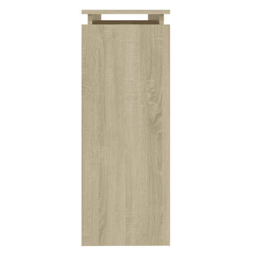 Mesa Consola - Mesa De Entrada 102x30x80 cm derivados de madeira carvalho sonoma