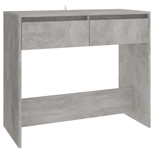Mesa Consola - Mesa De Entrada 89x41x76,5cm derivados de madeira cinzento-cimento