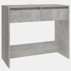 Mesa Consola - Mesa De Entrada 89x41x76,5cm derivados de madeira cinzento-cimento