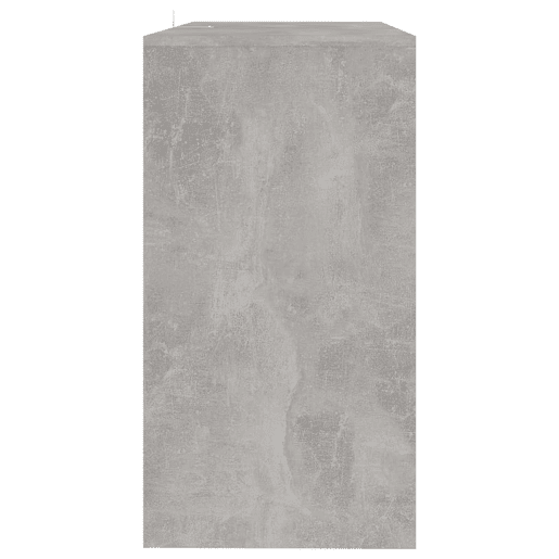 Mesa Consola - Mesa De Entrada 89x41x76,5cm derivados de madeira cinzento-cimento