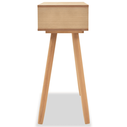 Mesa Consola - Mesa De Entrada de pinho maciço 80x30x72 cm castanho