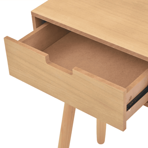 Mesa Consola - Mesa De Entrada de pinho maciço 80x30x72 cm castanho