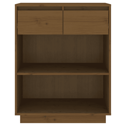 Mesa Consola - Mesa De Entrada 60x34x75 cm pinho maciço castanho mel