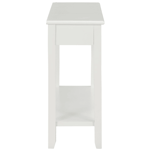 Mesa Consola - Mesa De Entrada 110x35x80 cm madeira branco