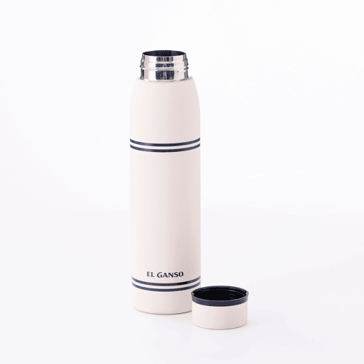 Garrafa de água 750ml em aço inoxidável Blanco El Ganso