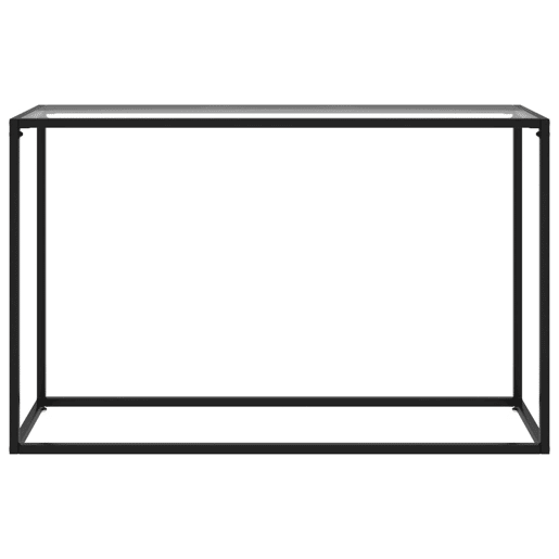 Mesa Consola - Mesa De Entrada 120x35x75 cm vidro temperado transparente