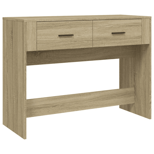 Mesa Consola - Mesa De Entrada 100x39x75 cm derivados de madeira carvalho sonoma