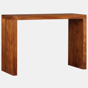 Mesa Consola - Mesa De Entrada madeira maciça c acabamento a mel 110x40x76 cm