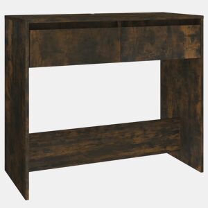 Mesa Consola - Mesa De Entrada 89x41x76,5 cm derivados de madeira carvalho fumado