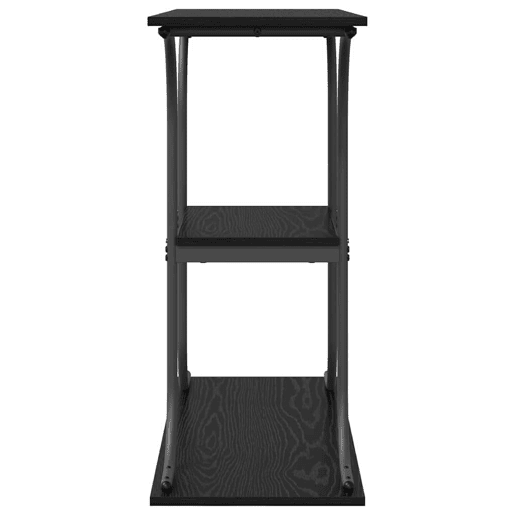 Mesa Consola - Mesa De Entrada Carvalho preto 101 x 35 x 80.5 cm Madeira processada
