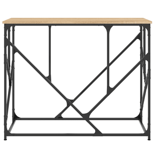 Mesa Consola - Mesa De Entrada 100x40x80 cm derivados de madeira carvalho sonoma