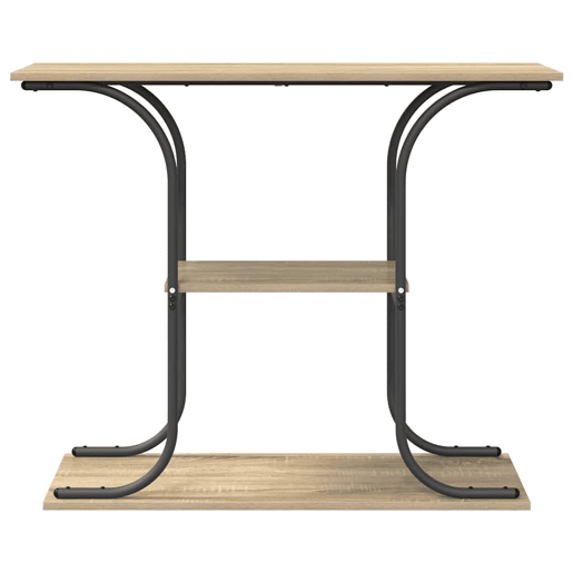 Mesa Consola - Mesa De Entrada Carvalho sonoma 101 x 35 x 80.5 cm Madeira processada