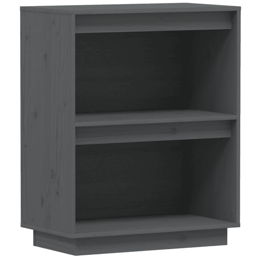 Mesa Consola - Mesa De Entrada 60x34x75 cm pinho maciço cinza