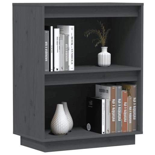 Mesa Consola - Mesa De Entrada 60x34x75 cm pinho maciço cinza