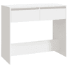 Mesa Consola - Mesa De Entrada 89x41x76,5 cm derivados de madeira branco