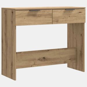 Mesa Consola - Mesa De Entrada 90x36x75 cm derivados madeira carvalho artisiano