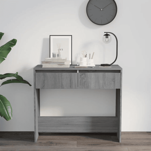 Mesa Consola - Mesa De Entrada 89x41x76,5 cm derivados de madeira sonoma cinza