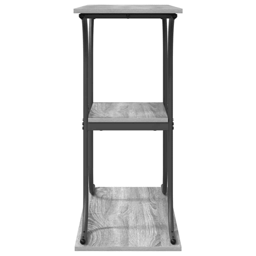 Mesa Consola - Mesa De Entrada Sonoma cinzento 101 x 35 x 80.5 cm Madeira processada