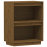 Mesa Consola - Mesa De Entrada 60x34x75 cm pinho maciço castanho mel