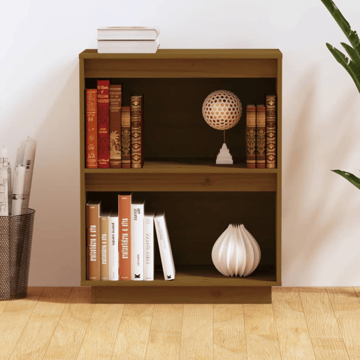 Mesa Consola - Mesa De Entrada 60x34x75 cm pinho maciço castanho mel