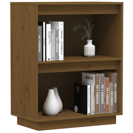 Mesa Consola - Mesa De Entrada 60x34x75 cm pinho maciço castanho mel