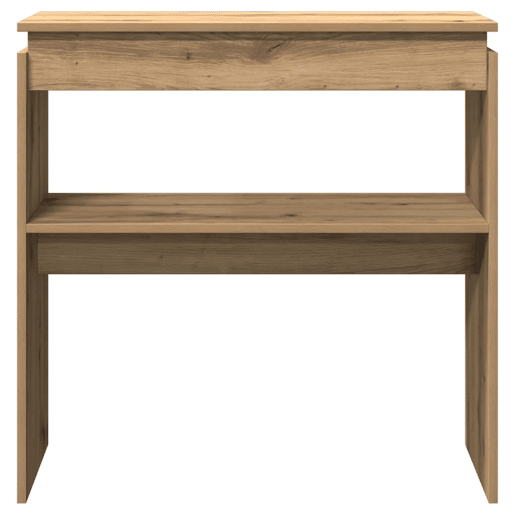Mesa Consola - Mesa De Entrada 80x30x80 cm derivados madeira carvalho artisiano
