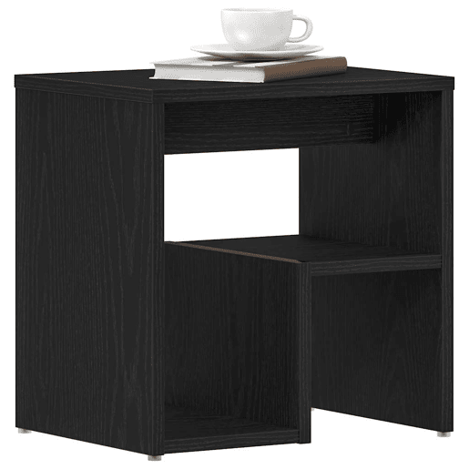 Mesa De Cabeceira - Mesinha De Cabeceira Carvalho preto 40 x 30 x 40 cm