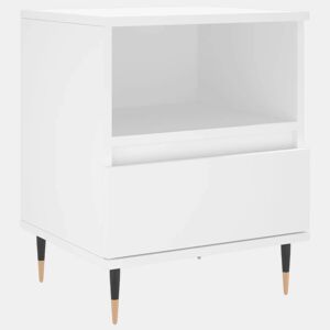 Mesa De Cabeceira - Mesinha De Cabeceira 40x35x50 cm derivados de madeira branco