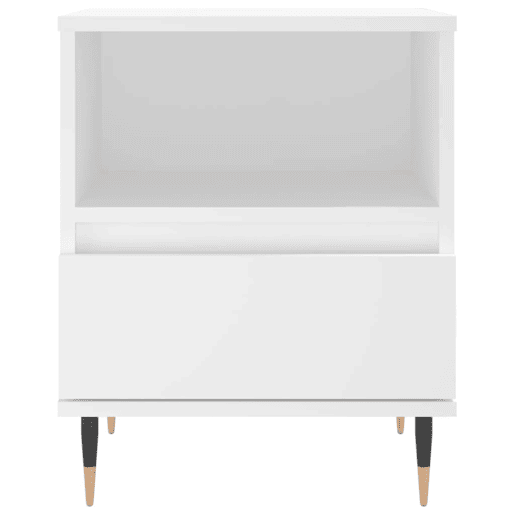Mesa De Cabeceira - Mesinha De Cabeceira 40x35x50 cm derivados de madeira branco