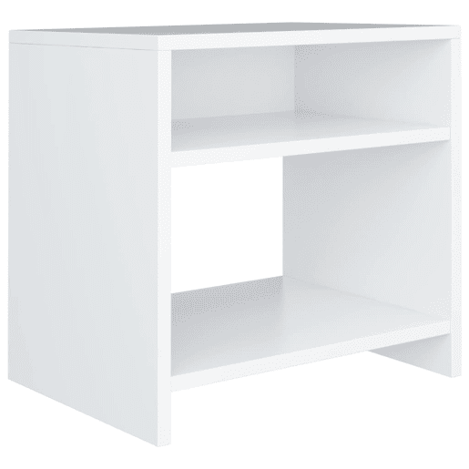 Mesa De Cabeceira - Mesinha De Cabeceira 40x30x40 cm derivados de madeira branco