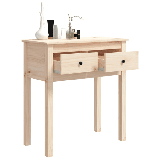 Mesa Consola - Mesa De Entrada 70x35x75 cm madeira de pinho maciço