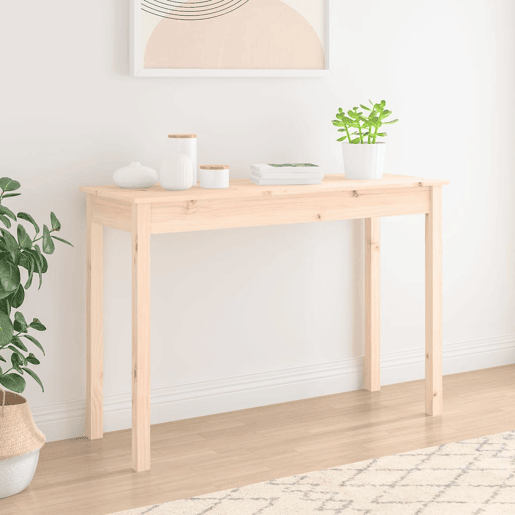 Mesa Consola - Mesa De Entrada 110x40x75 cm madeira de pinho maciça