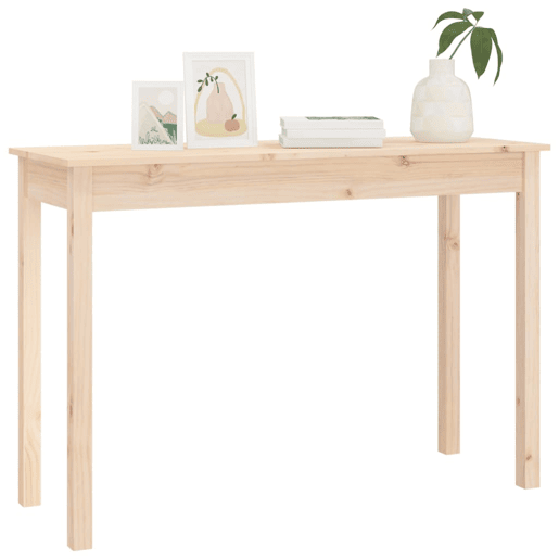 Mesa Consola - Mesa De Entrada 110x40x75 cm madeira de pinho maciça