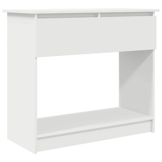 Mesa Consola - Mesa De Entrada com gavetas 85,5x38,5x74,5 cm branco