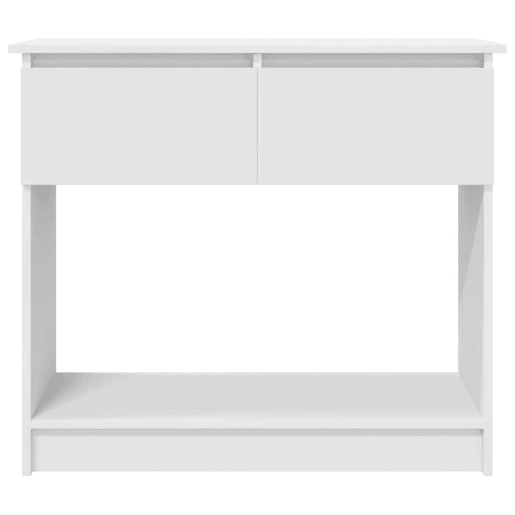 Mesa Consola - Mesa De Entrada com gavetas 85,5x38,5x74,5 cm branco